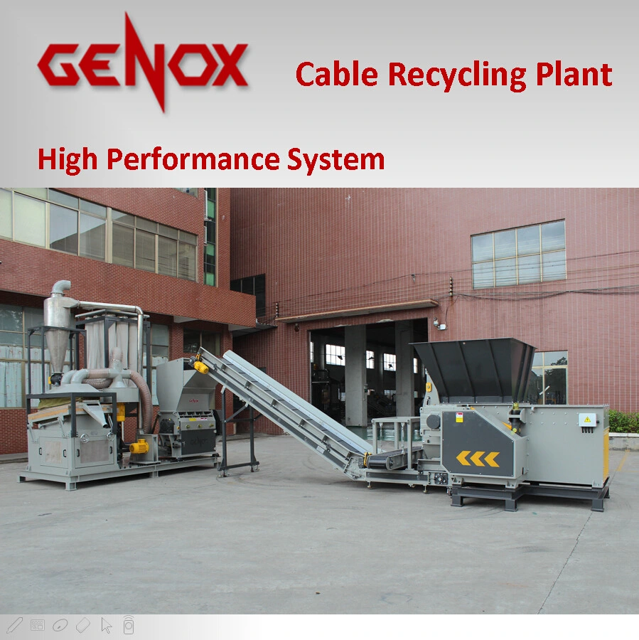 Recycling Machine/Wood Shredder/Cable Tire Recycling Line