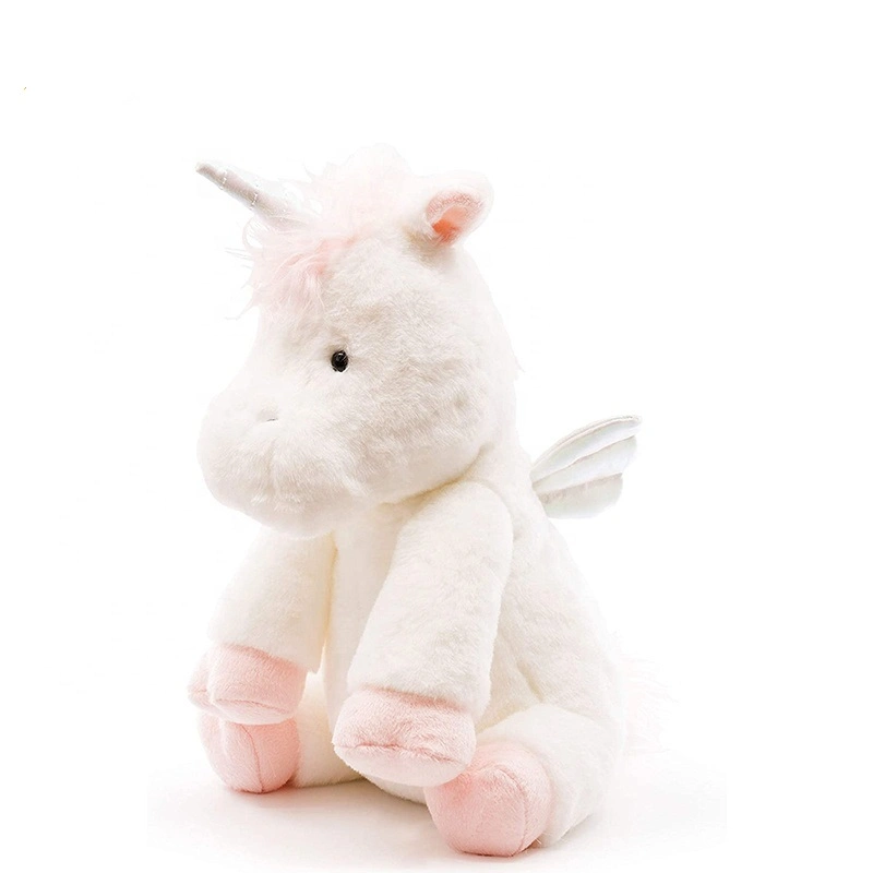 Nouveau design d'usine d'Adorable Winged Unicorn animal en peluche jouet pour enfants pour tous les âges