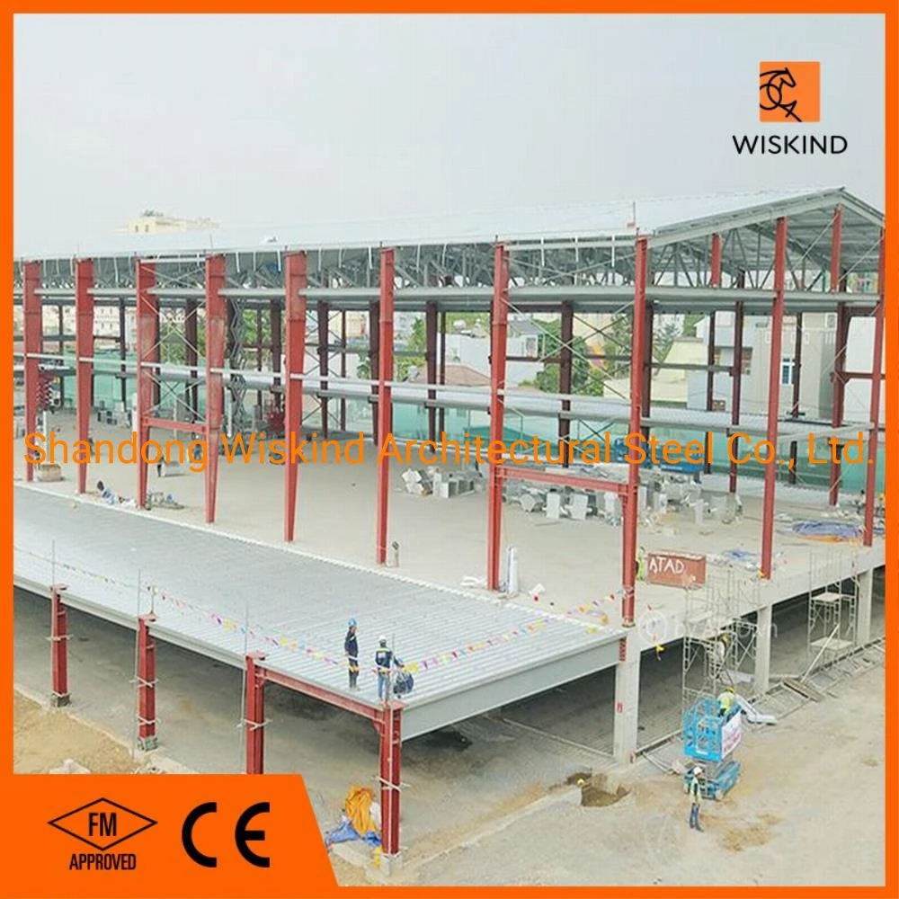 Pre-Engineered Prefabricated Light Steel H Column Manufacturer for Stadium