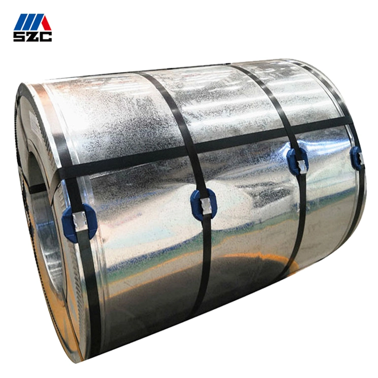 Z40 Z60 Z100 Z150 Regular/Big/Zero Spangle Dx51d, Dx52D, Dx53D SGCC Cold Rolled Zinc Sheet Plate Strip Hot Dippied Galvanized Steel Coil