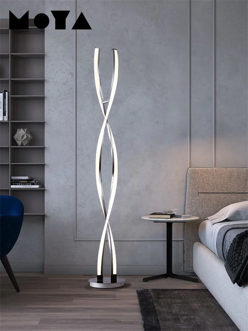 Nordic Modern Interior Design Living Room Double End LED Floor Lamp