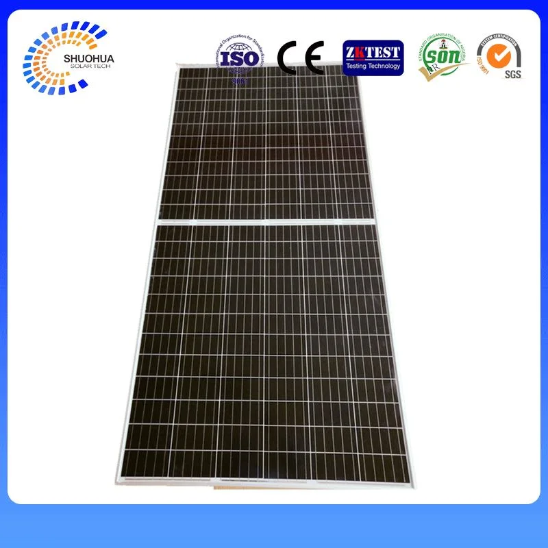 New Series Photovoltaic Panel Half Cell 450W PV 144 Cells Solar Panel Board Sunpanel for Home