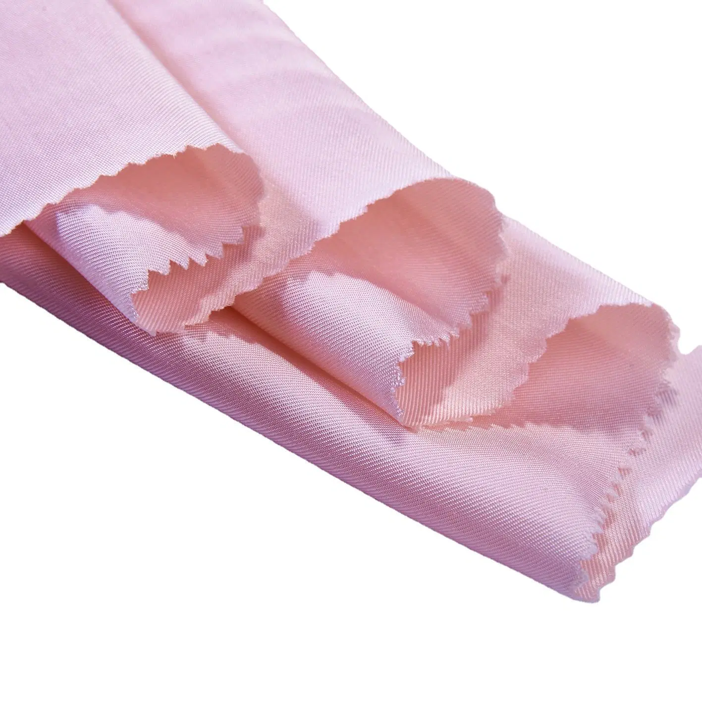 Hot Sale Ice Silk Fabric Customized Weave Soft Smooth Handfeeling Cupro Acetate Blends Twill Fabric for Garment