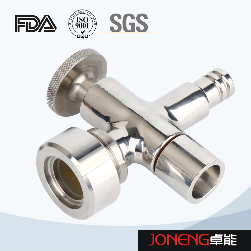 Stainless Steel Food Grade Clamped Level with Drain (JN-FT1003)