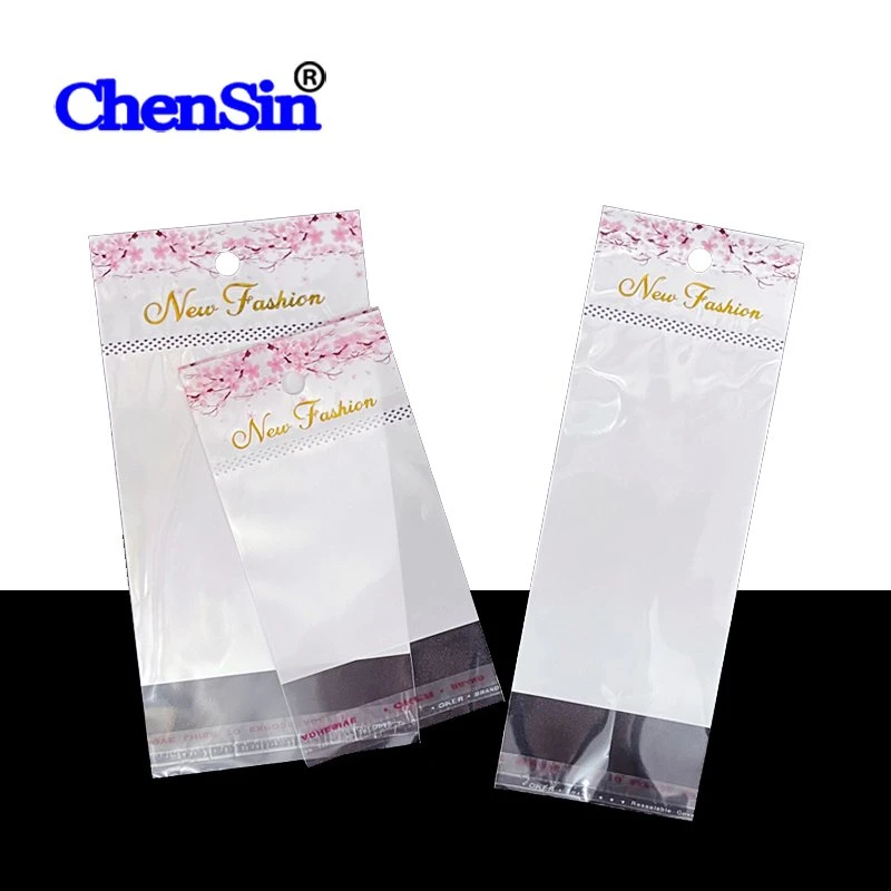 Packaging Bag Translucent White Accessories OPP Clear Plastic Bags