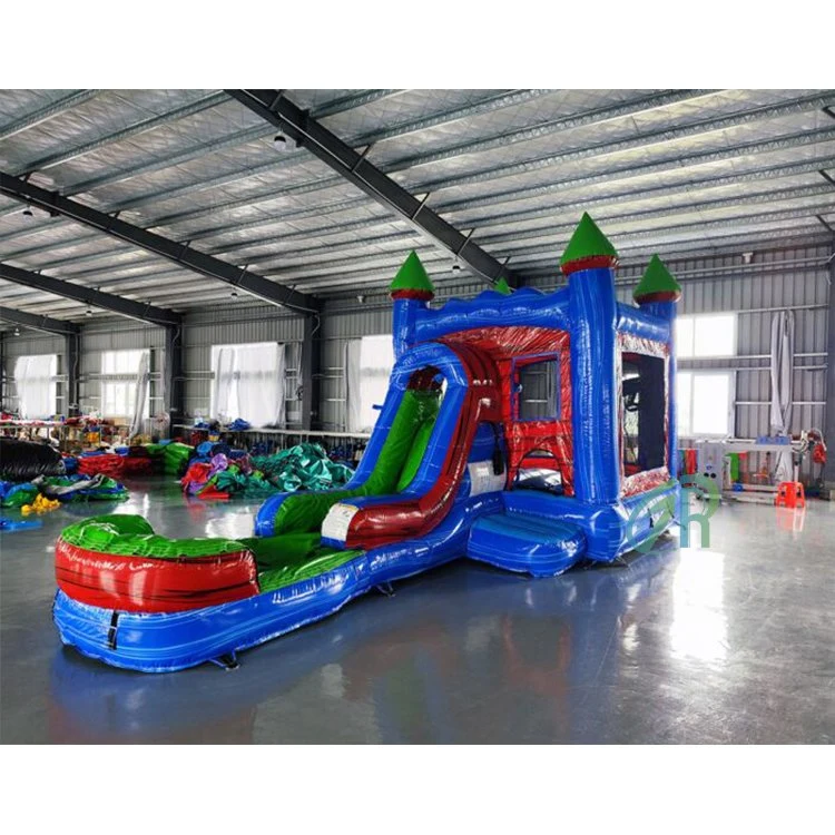 Reliable and Good Amusement Park Inflatable Bouncer Castle, Inflatable Bouncer Slide