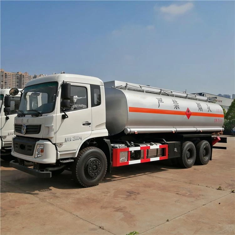 Dongfeng 6X4 20000 Liters Aluminium Alloy Tank Oil Tanker Truck