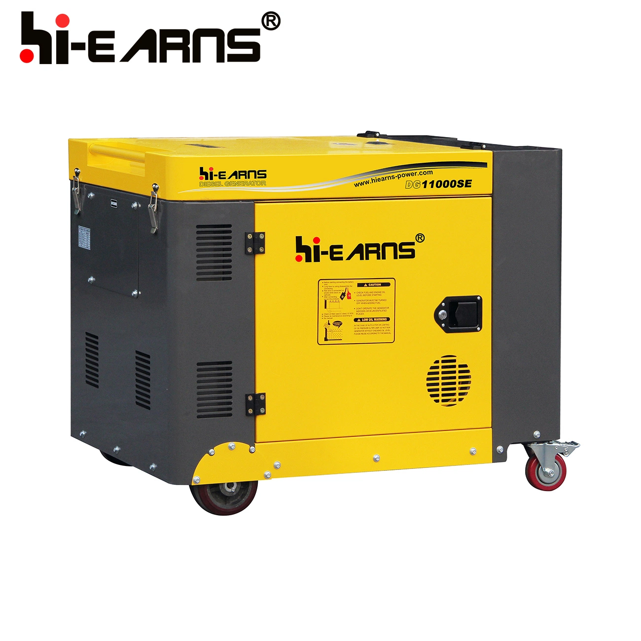 Silent Type Openable Canopy Power 7.5kw 7.5kVA Single Portable Silent Diesel Generating Set