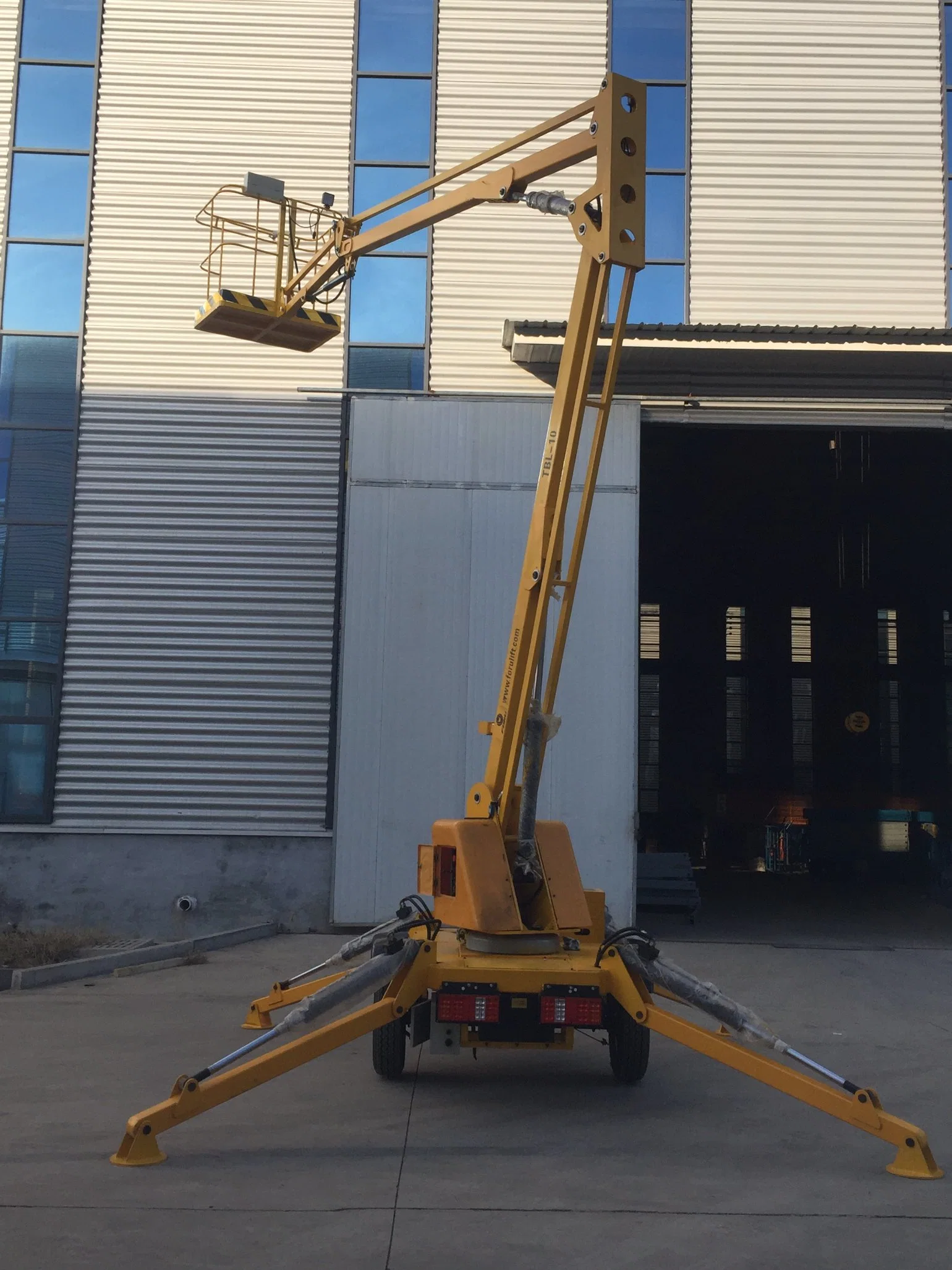 Luftarbeiten Persönliche Fallschutzsystem Articulating Boom Man Lift