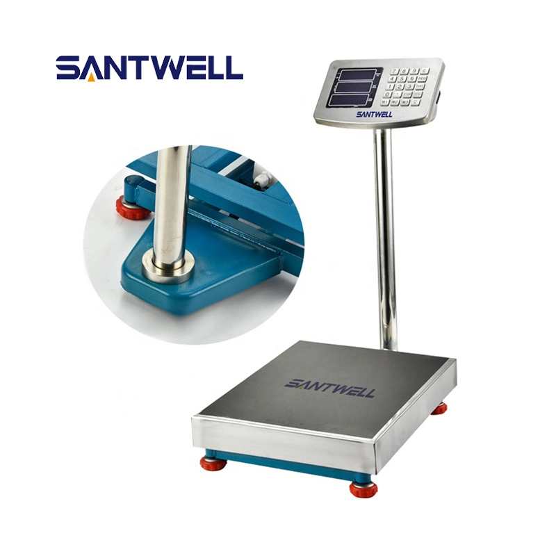 Ts8001 300kg Digital Platform Scale Weighing Scale LED LCD Display Platform Scale