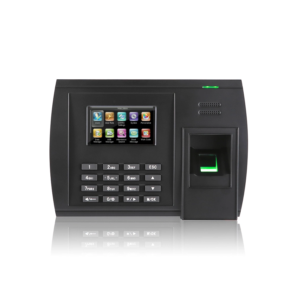 (5000T-C/ID) Biometric Fingerprint Punch Card Attendance Machine with 125kHz ID Card Reader