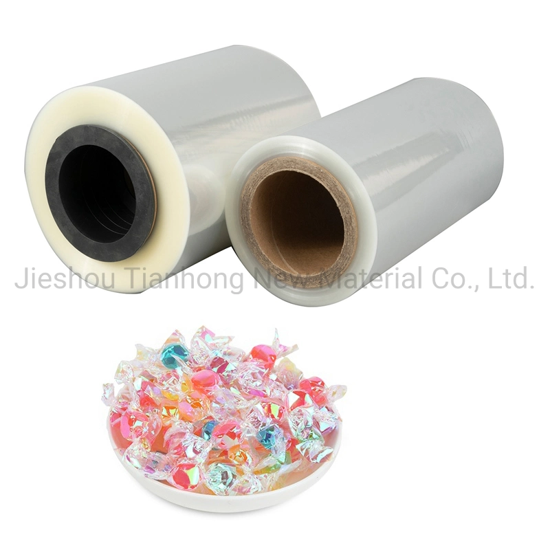 PVC Twist Crystal Packing Film High Gloss PET/PVC Twist Lollipop/Candy Wrapping Film