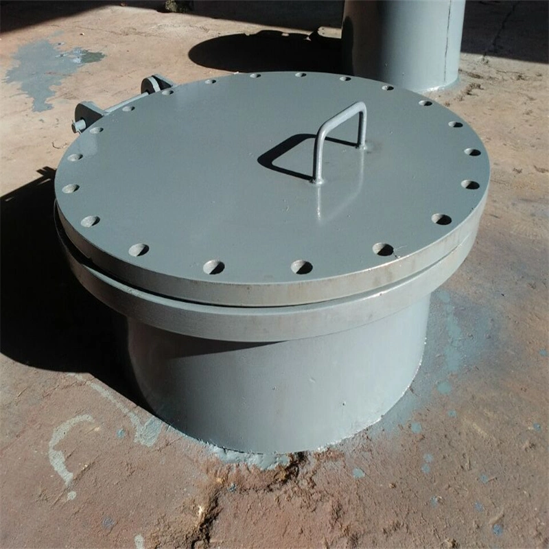 DN400 to DN1200 Carbon Steel Manhole Cover Drain Hole Cover Sewage Manhole Cover