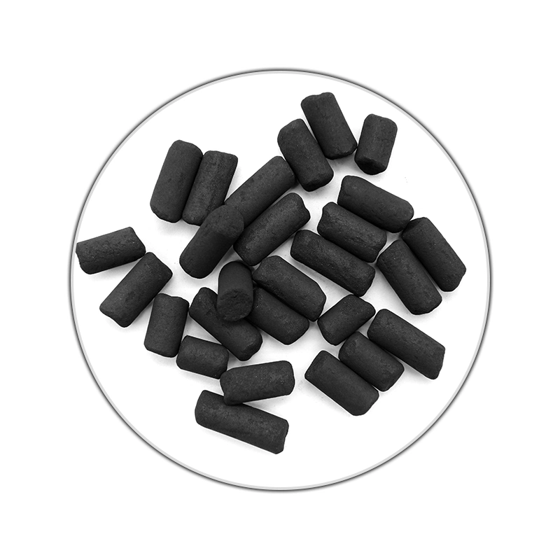 High Mechanical Strength Columnar Activated Carbon for Desulfurization/Denitrification