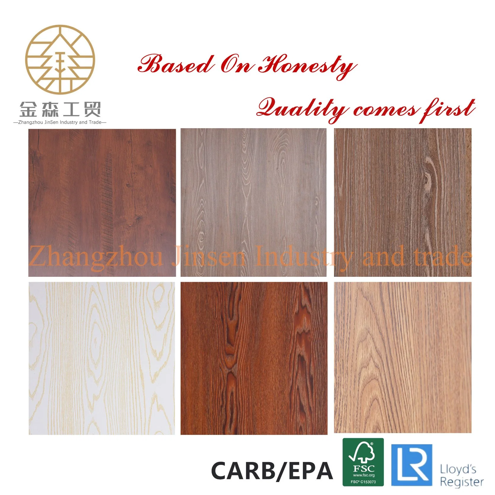 Walnut Oak Cherry Act Furniture Board &amp; Melamine MDF Board for Furniture and Building