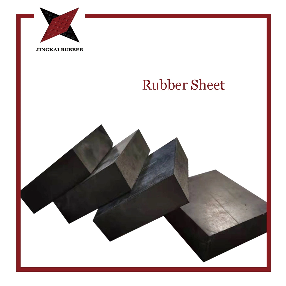 Black Bridge Rubber Sheet Thickened Anti-Vibration Rubber Matting