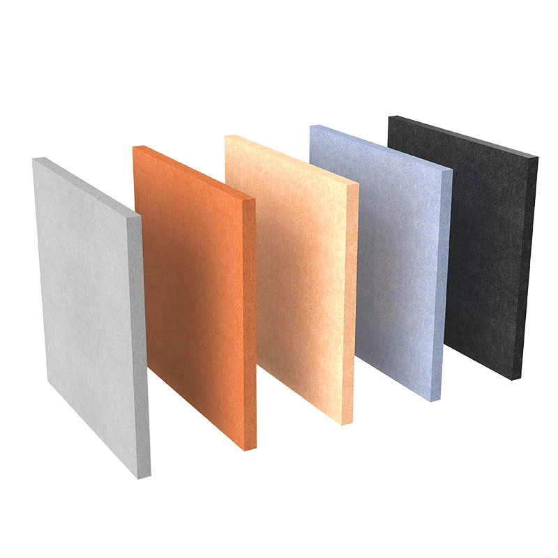 100% Recycle 9mm Pet Acoustic Panels Sound Absorb Polyester Acoustic Solution Materials