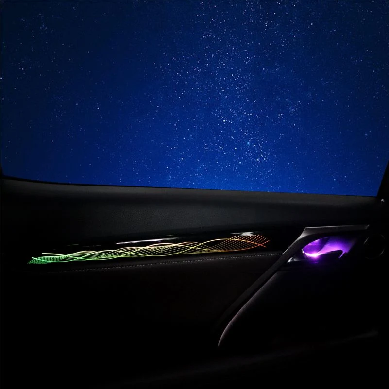 Car Atmosphere Ambient Lighting LED Interior RGB Neon Auto USB Decoration Light