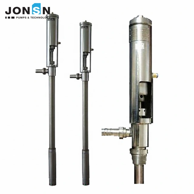 Stainless Steel Grease Injector Vertical Pneumatic Piston Pump