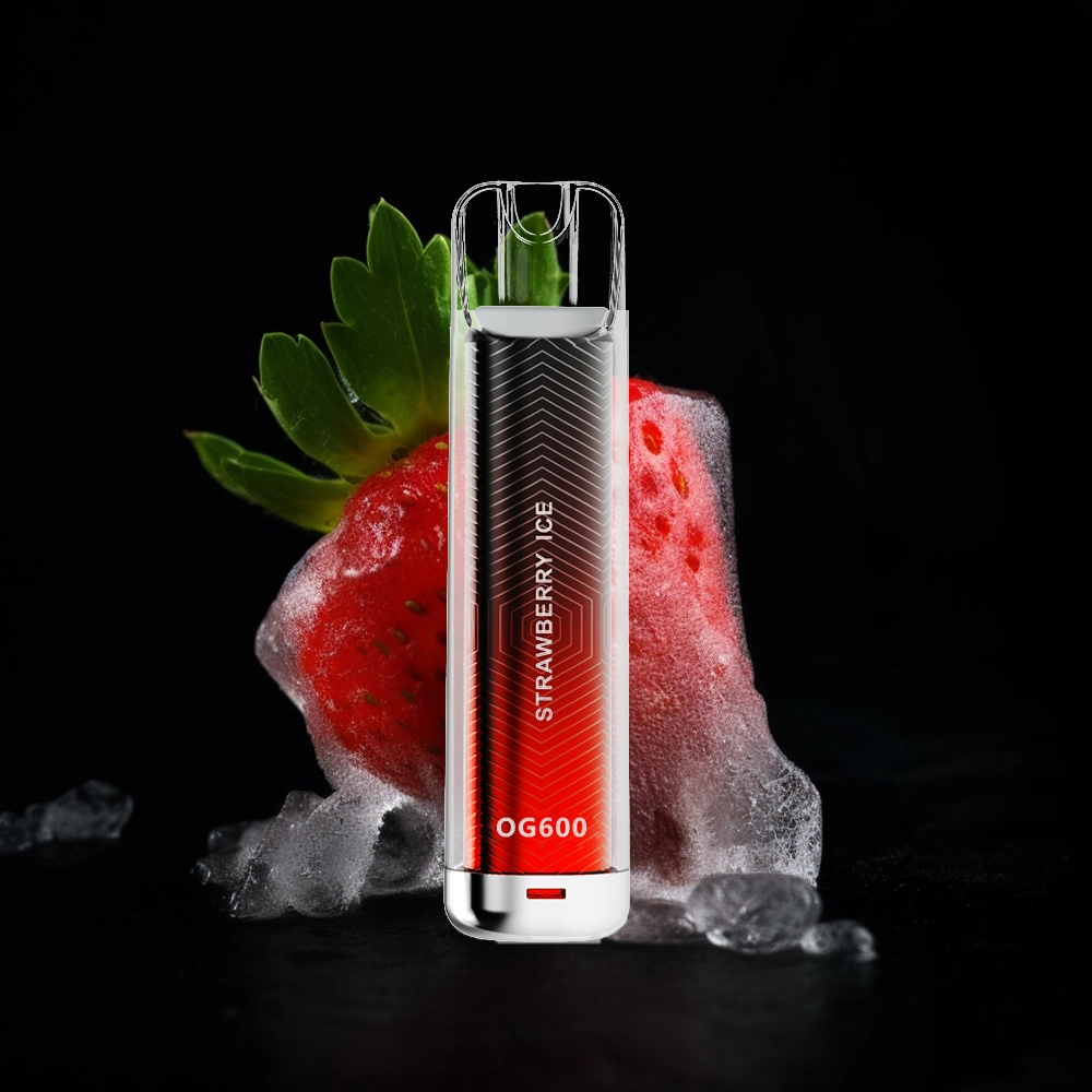 Meilleure SKE Crystal pré-chargée pour les sels NIC 2.0 % de vapage toute la journée Performance durable et plus fluide 1,2 Ω mesh saveurs plus riches Vape Ecog 600 barre de pâte feuilletée