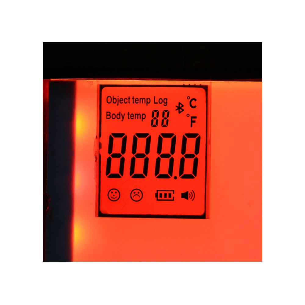 Customized Tn LCD positivo 5V telas LCD para medidor de temperatura