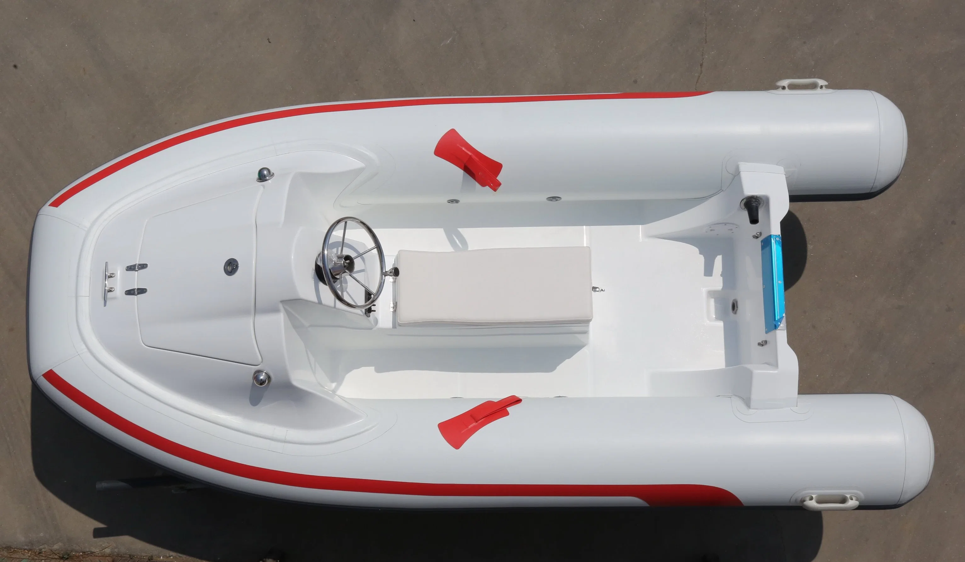 New Model French Orca Hypalon Material 3.6m Length Fiberglass Hull Rib Boats with CE Certificate