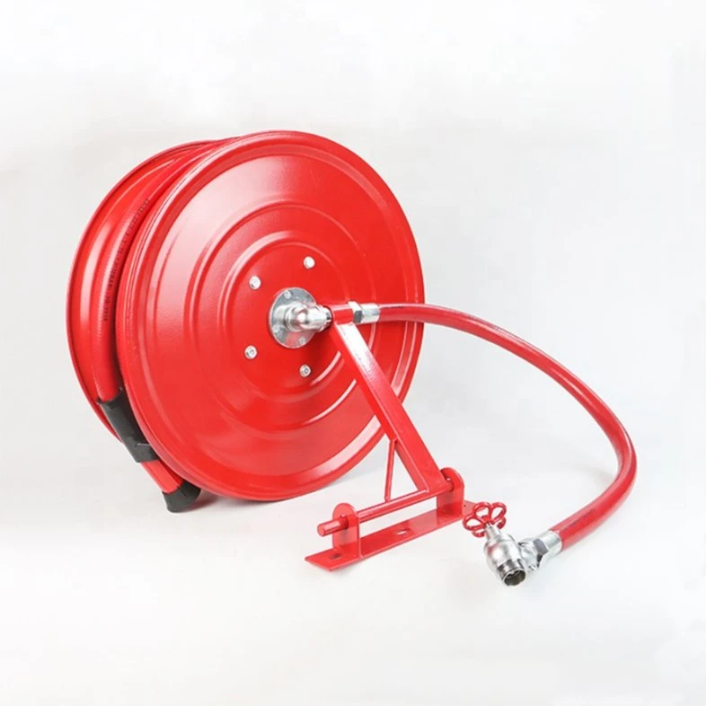 Fire Fighting Equipment Swing Type Hose Reel Cabinet