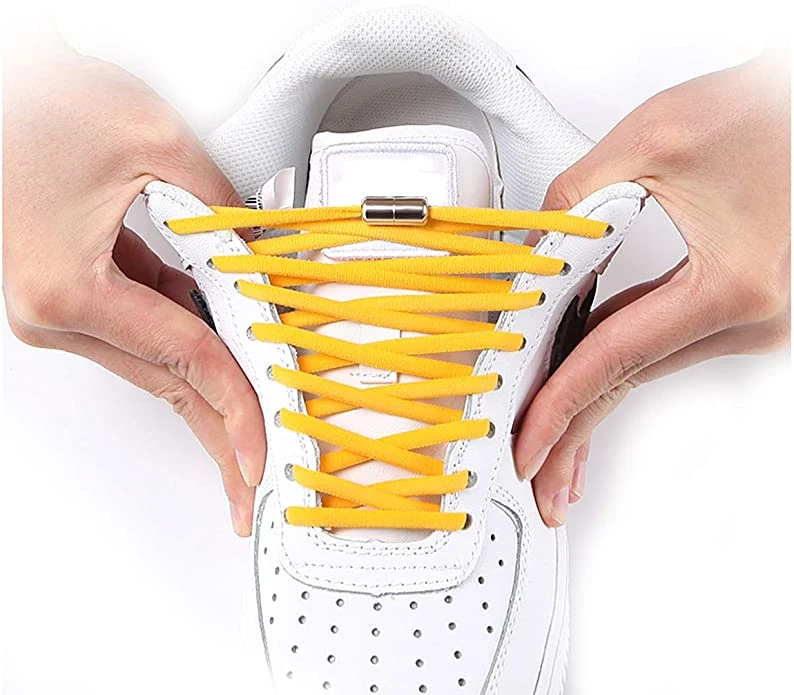 Elastic Laces, Suitable for Kids and Adults Sneakers, Elastic Lace-up Laces