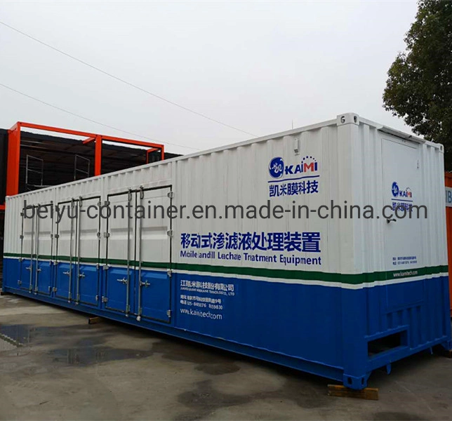 Water Treatment Shipping Container for environmental Protection