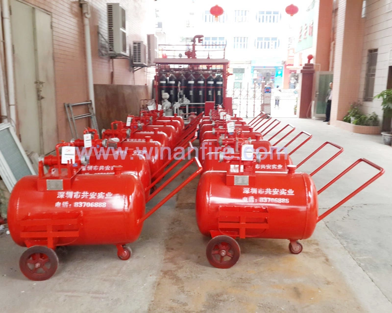 Mobile Foam Tank Cart for Fire Protection