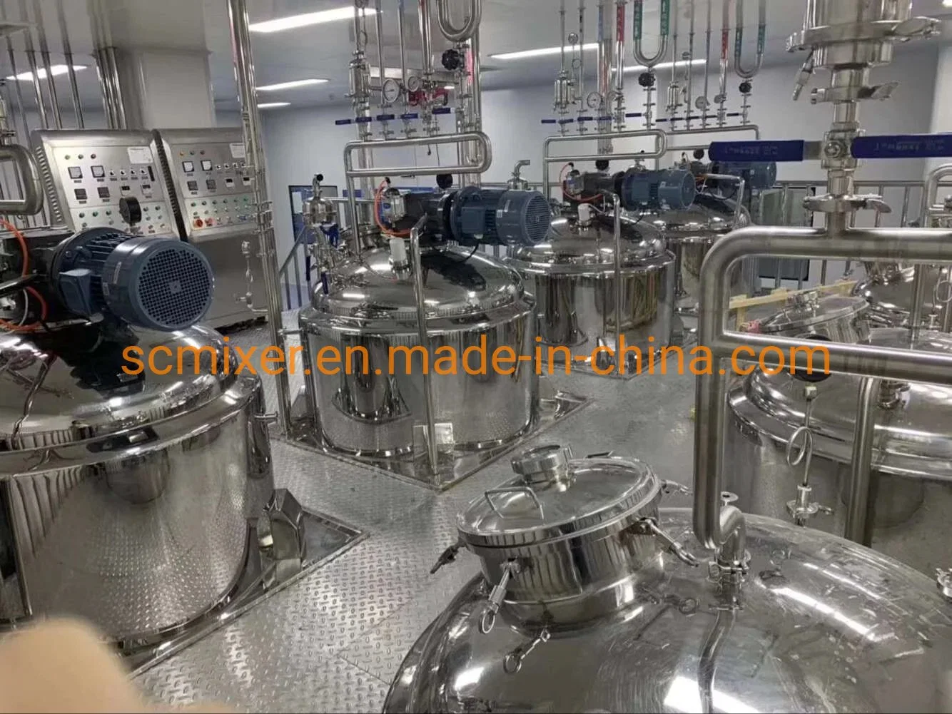 Alcohol Gel Mixing Equipment with Explosive Proof