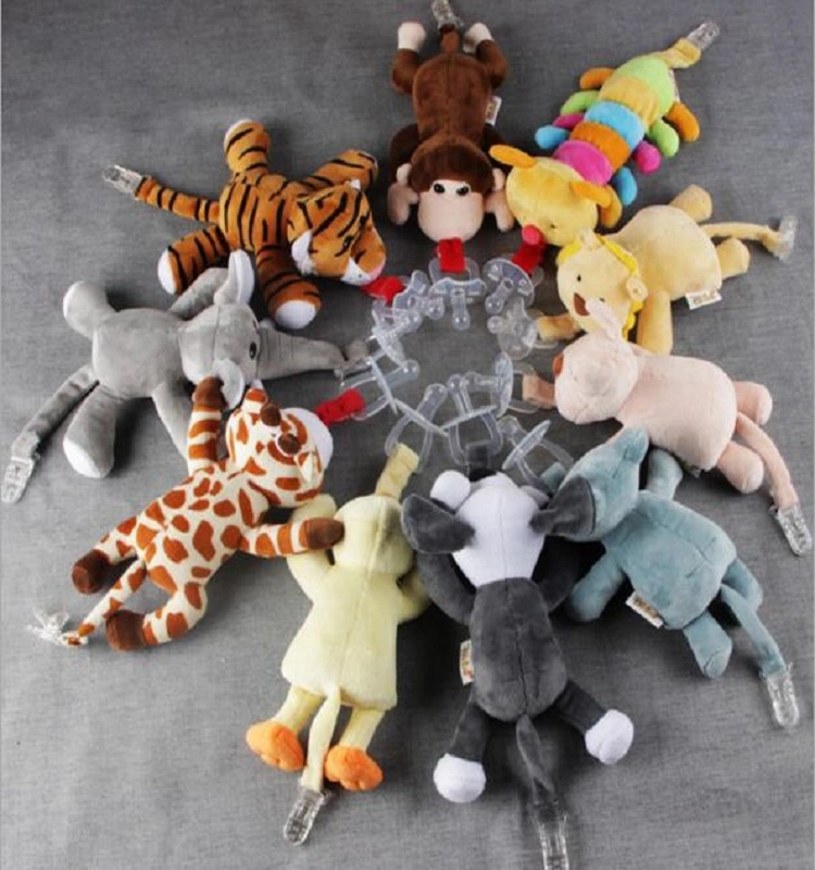 Plush Animal Baby Pacifier Toys