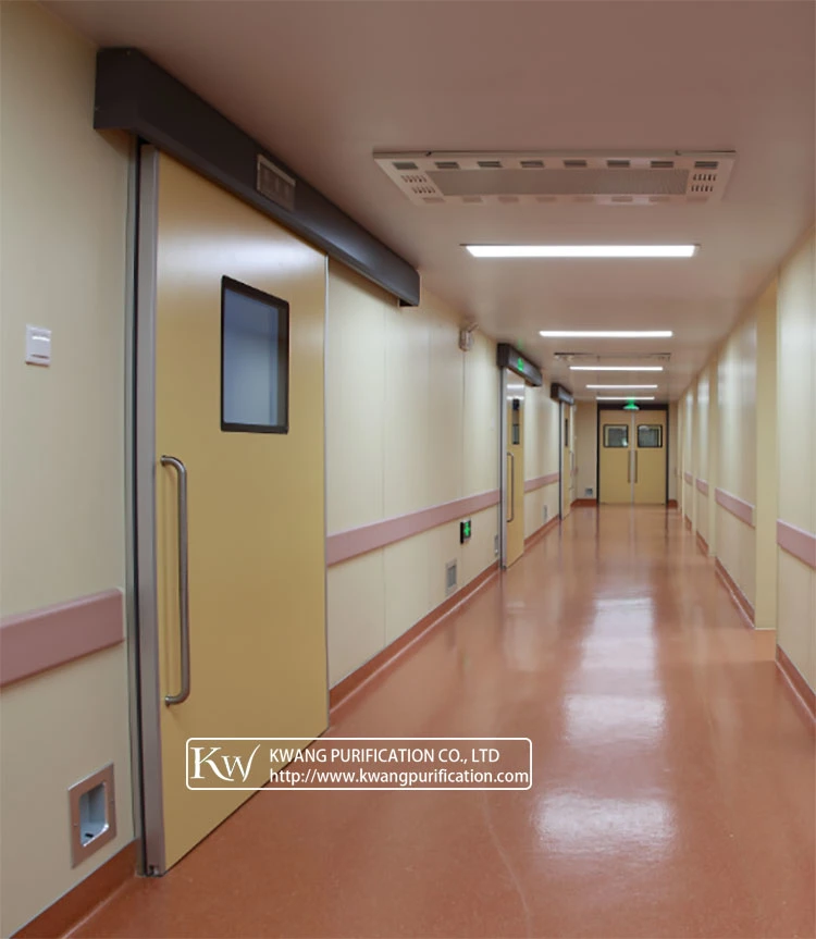 Hermetic Hospital Automatic Sliding Air-Tight Clean Room Door