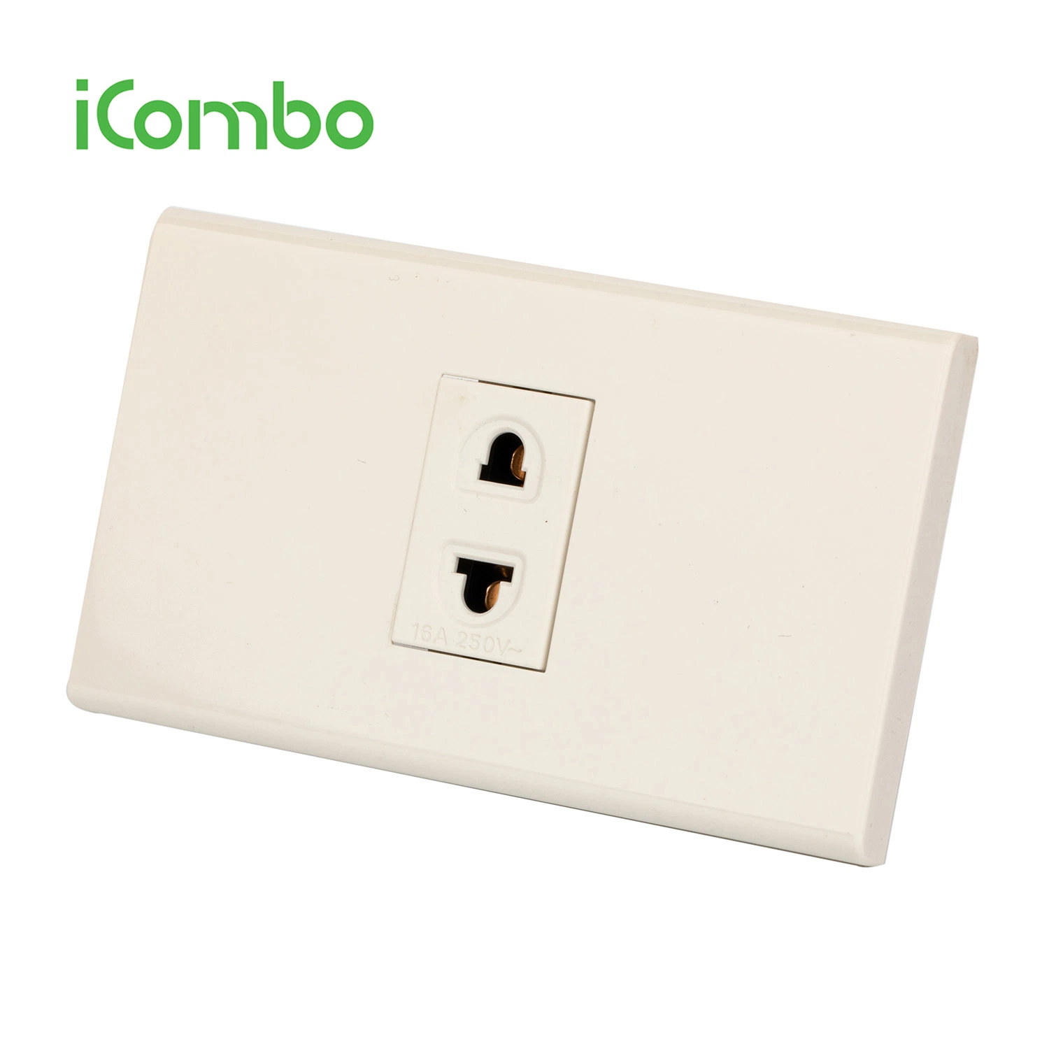 Wall 2 Pin Electrical Power Outlet for Thailand 250V 16A