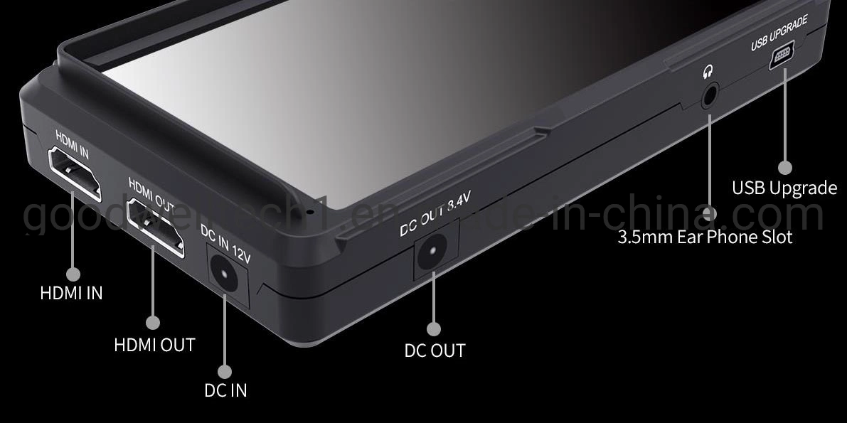 5 Inch IPS Panel 1920X 1080 TFT LCD Monitor Built in 4K HDMI Input & Output