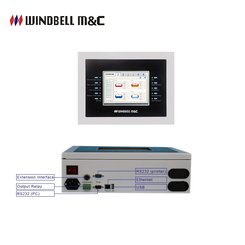 Automatic Fuel Level Gauge Digital Display Console Manage Fuel Inventory