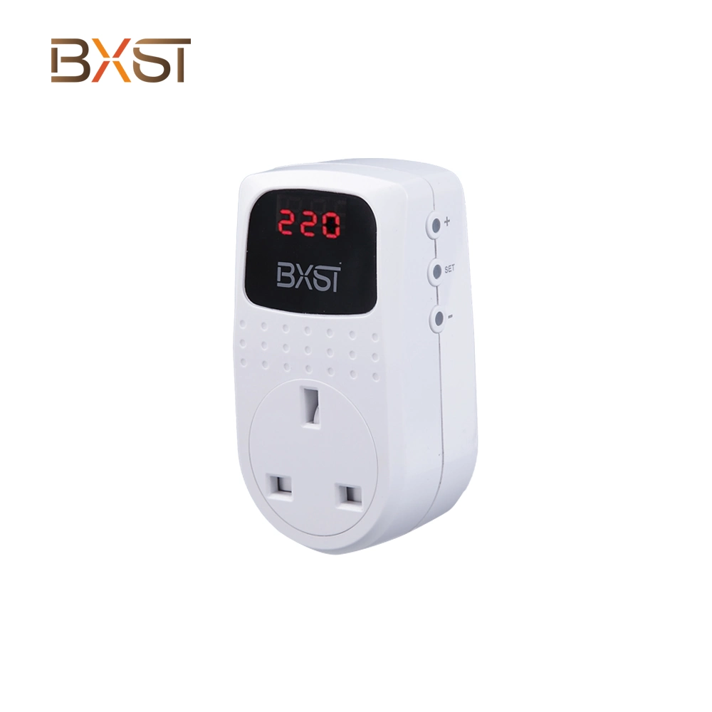 Bxst V098-UK-D Voltage Surge Protector 220V, Fridge Guard TV Guard