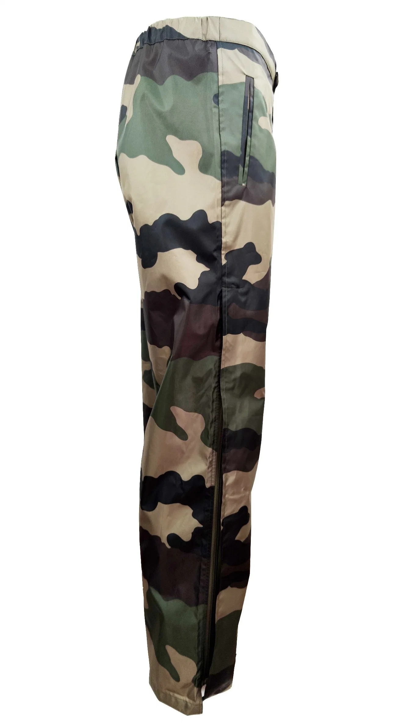 Waterproof 3000mm Tender Military Army Police Camo Coated Rainsuits