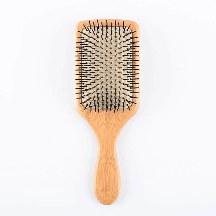 Customized Long Handle Wholesale/Supplier Bamboo Detangling Massage Air Hair Brush