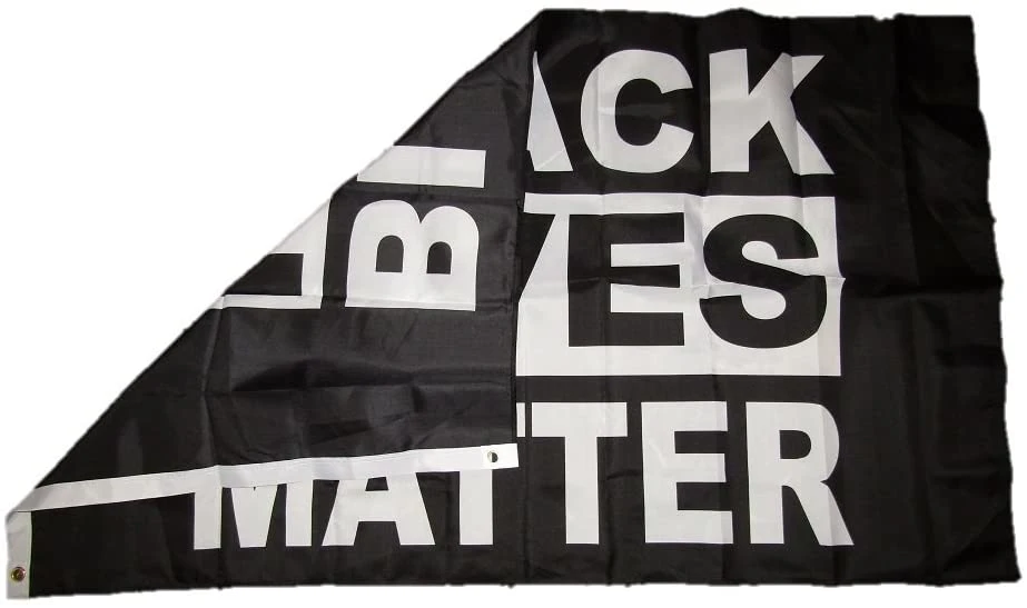 Ready to Ship Durable Polyester 3'x5' Flag of Black Lives Matter Blm Flag Banner