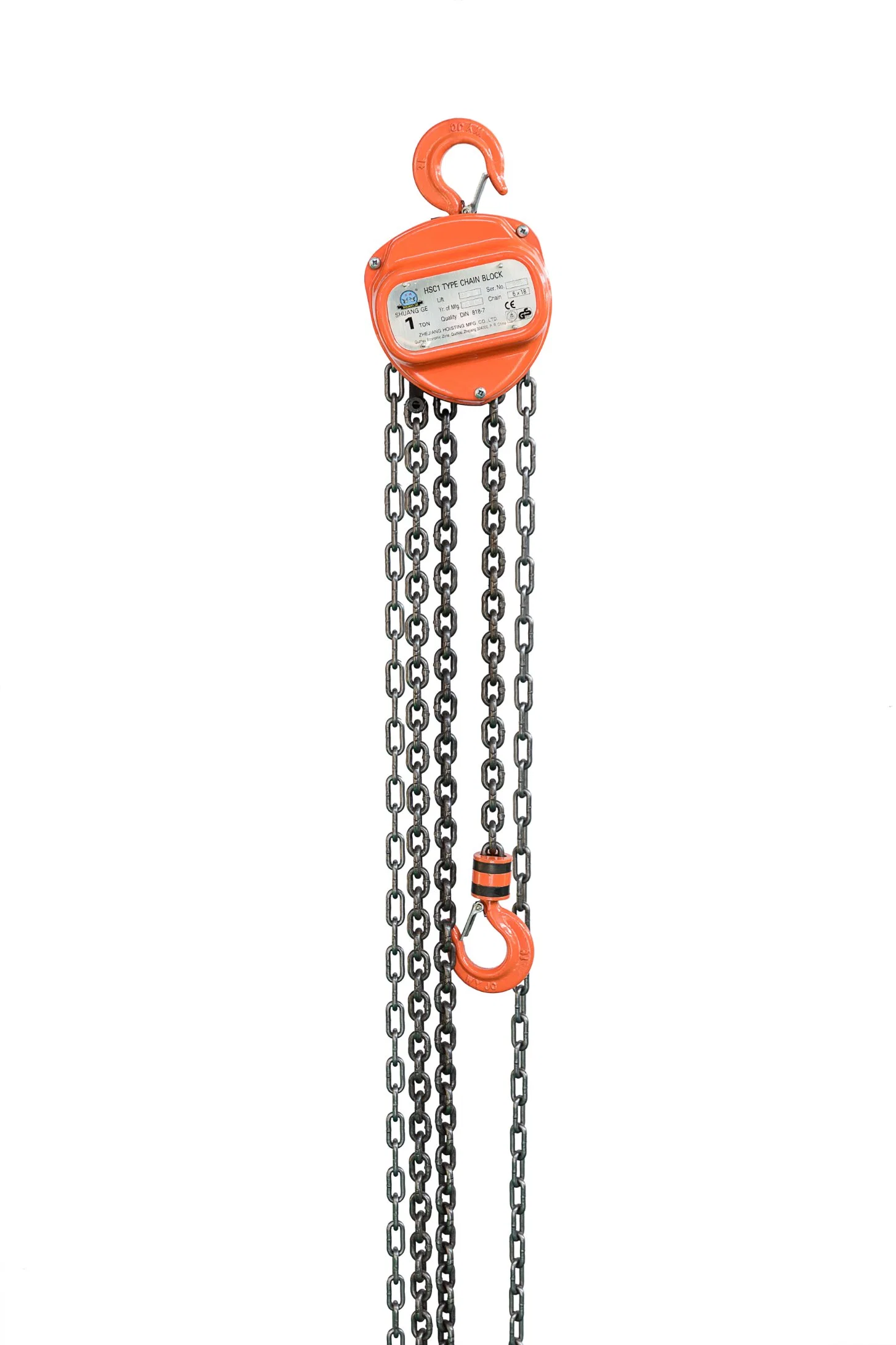 Hand Tools Hoisting Hsc Type Chain Block for Lifting