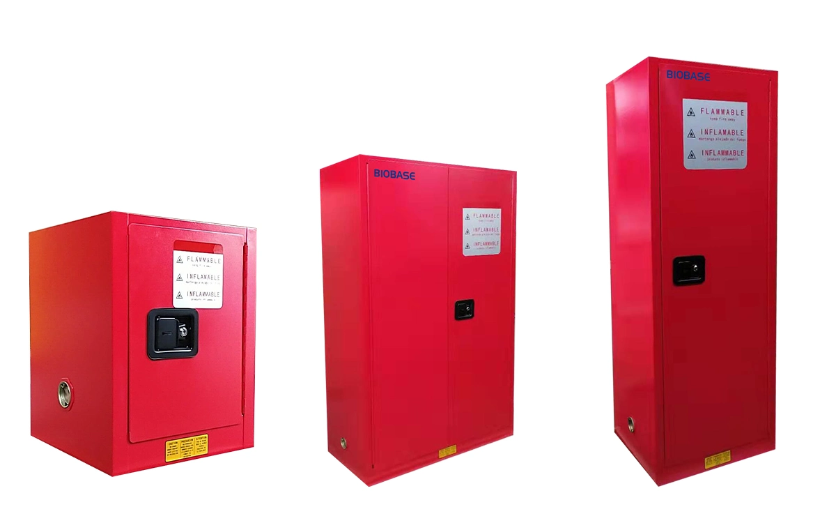 Biobase Padlock Design Safety Strong Acid & Alkali Storage Cabinet Bksc-4p