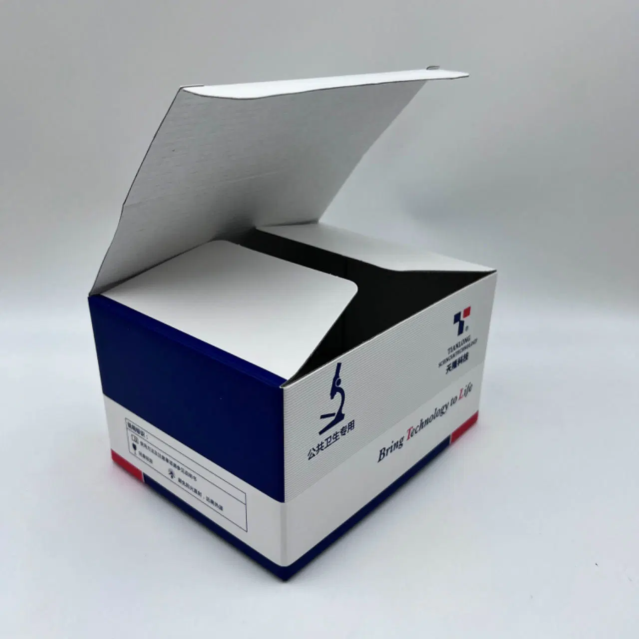 Custom Packaging Storage Packing Rectangle Medicine Color Printing Kraft Cardboard Paper Box