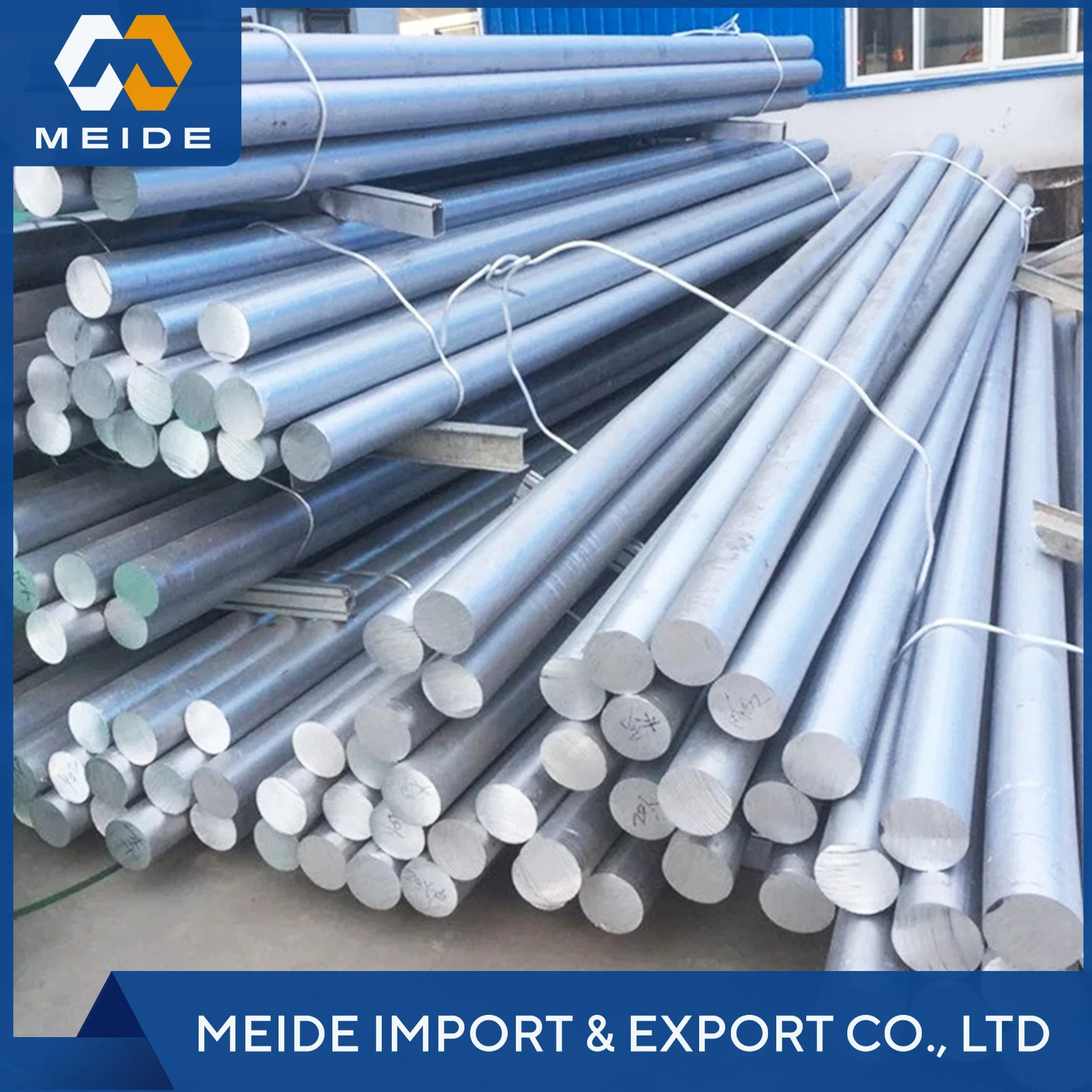 Cold Drawn Aluminium Rods/Bars 3207 3207A 3307 3026 4004 4104 4006 4007 4015 4043A T6 Aluminium Alloy Round Rods for Building Materials