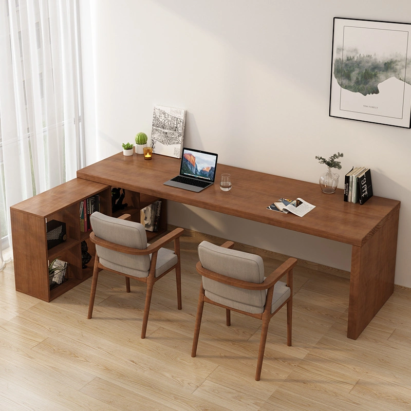 Preço Atacado escritório mesa móveis de madeira de mesa