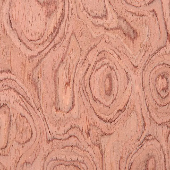 Rosewood Burl Veneer Sustainable Wood Veneer últimos materiais em Interior Design