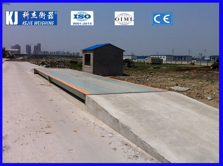 3X16m/18m 60 Tons to 120 Tons Electronic Pitless Weighbridge/Truck Scale From China Kejie Weighing Factory for Export