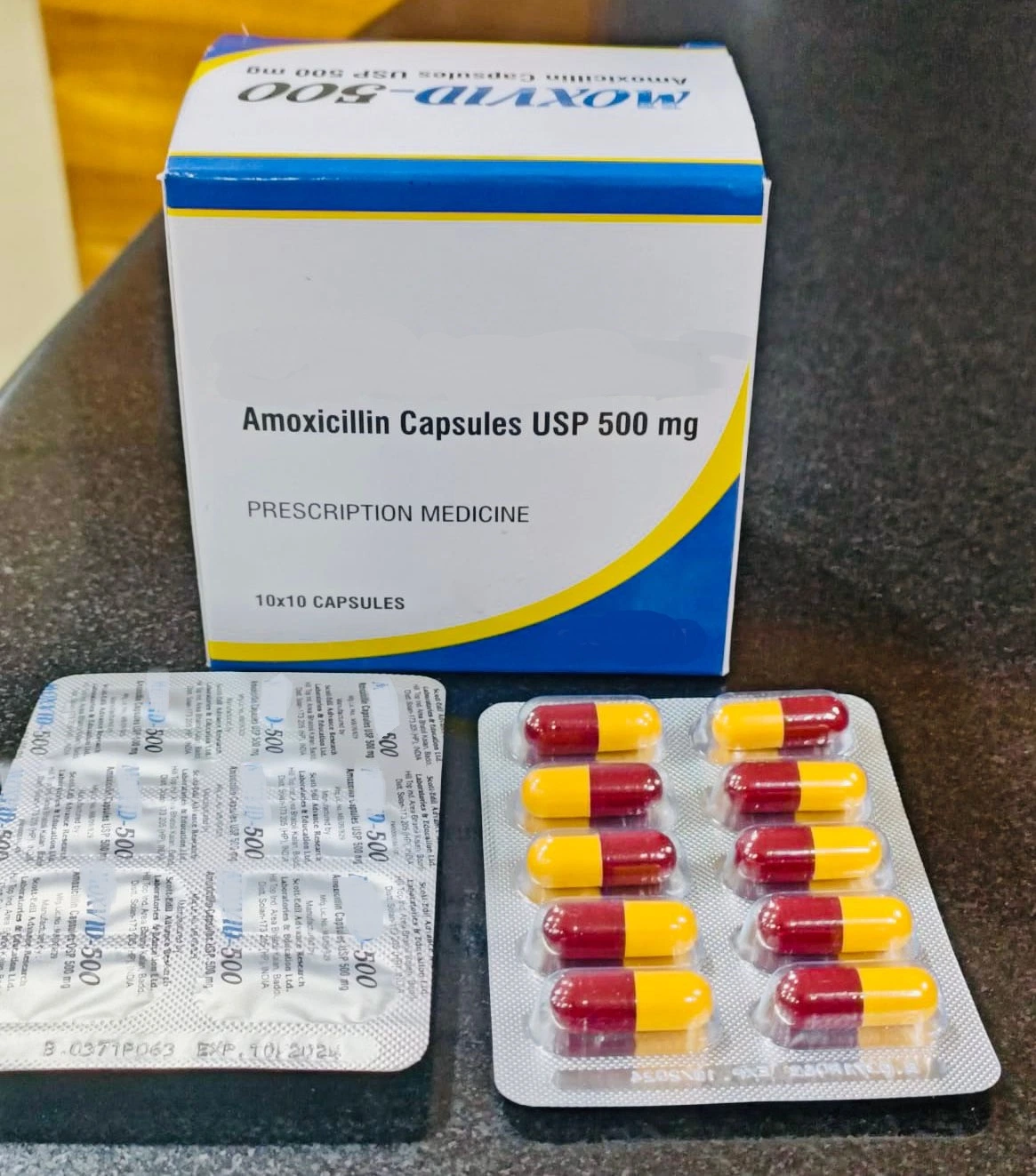 Ampicillin Capsules 500mg Ctd Documents for Registration