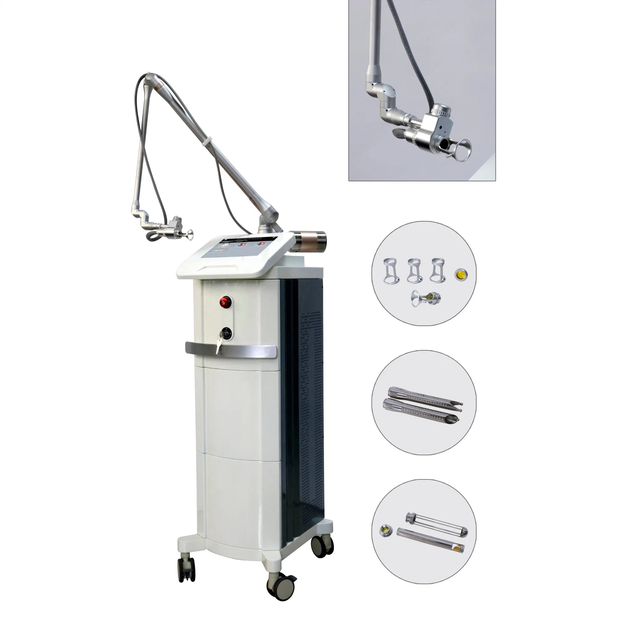 CO2 fraction laser cicatrice Pigment acné marquage extensible traitement resurfaçage Peau vagin rajeunissement laser professionnel