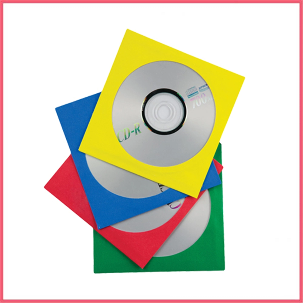 China Custom Printed Cardboard Paper Paper CD Bag Manufacturer Supplier Factory